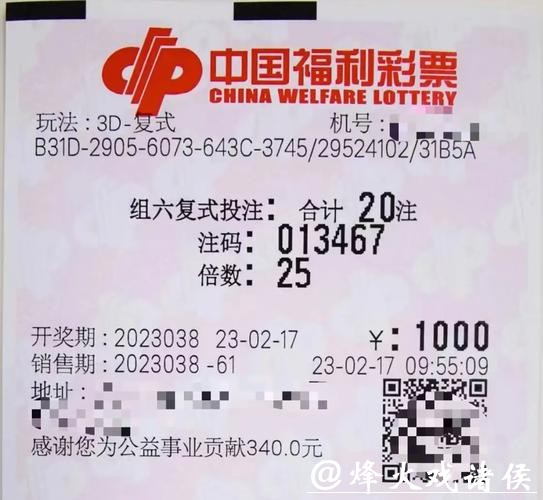 041期阿宝福彩3D预测奖号：组六复式参考